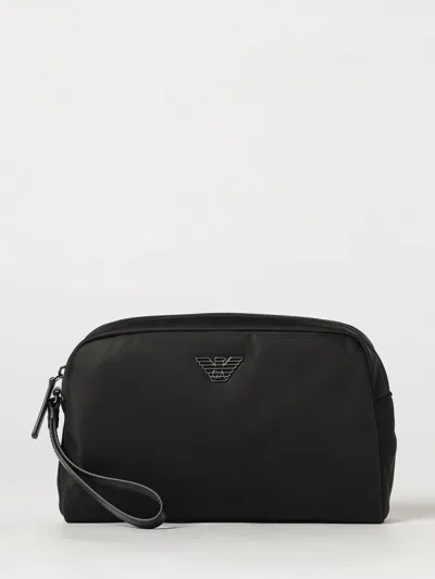 Emporio Armani Backpack Men In Black