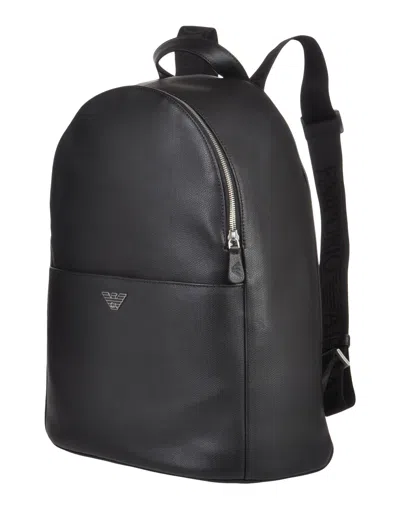 Emporio Armani Backpacks In Black