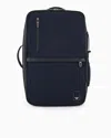 Emporio Armani Top Handle Strap Backpack With Front Zip In Black