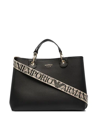 Emporio Armani Bag Shopper Myea Bag In Nero