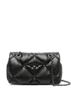 Emporio Armani Quilted Faux-leather Shoulder Bag