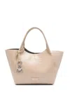 Emporio Armani Crocodile Effect Tote Bag With Top Handles