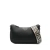 Emporio Armani Baguette Bag With Deer Print In Black