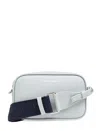 Emporio Armani Deer-print Camera Bag In Polvere/tempesta