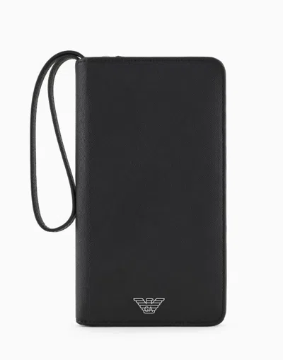 Emporio Armani Organisers In Black