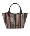 Emporio Armani Gewebte Tote Bag