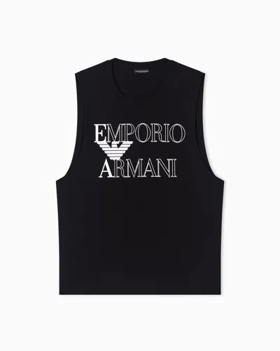 Emporio Armani Beachwear In Black