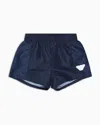 Emporio Armani Beachwear Boxers In Navy Blue
