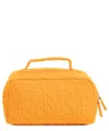 Emporio Armani Beachwear Toiletry Bag In Orange