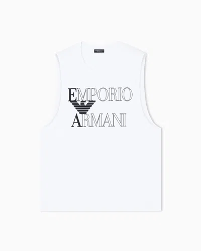 Emporio Armani Beachwear In White
