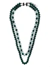 EMPORIO ARMANI BEADED NECKLACE