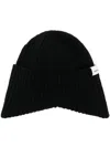 Emporio Armani Beanie Hat Accessories In Black