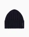 Emporio Armani Beanies In Blue