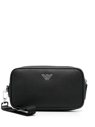 Emporio Armani Beauty Case In Black