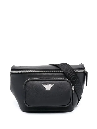 Emporio Armani Belt Bag In Black