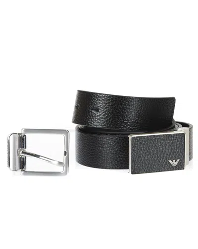 Emporio Armani Belt In Black