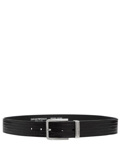 Emporio Armani Belt In Black