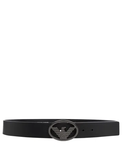 Emporio Armani Belt In Black