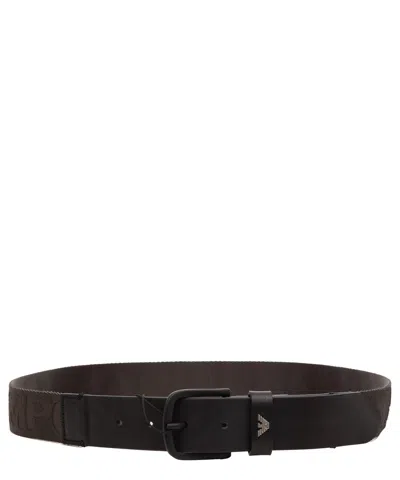 Emporio Armani Belt In Green
