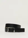Emporio Armani Belt Kids  In Black