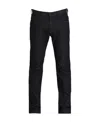 Emporio Armani Belt-loop Casual Pants In Black