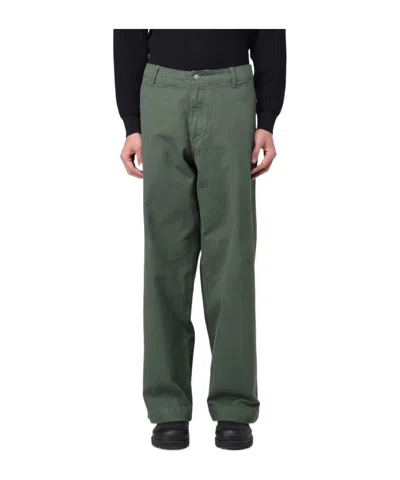 Emporio Armani Belt Loop Casual Pants In Black