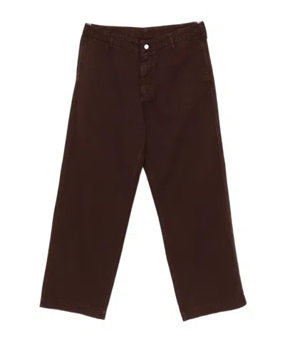 EMPORIO ARMANI BELT LOOP CASUAL PANTS