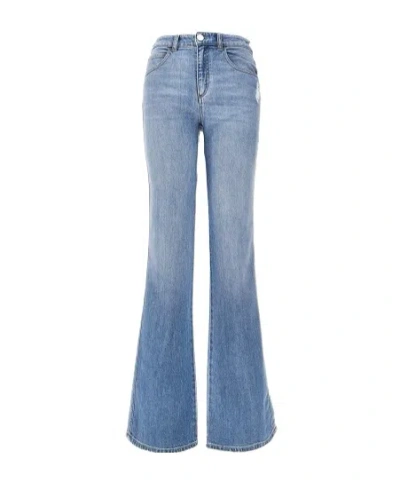 EMPORIO ARMANI BELT LOOP DENIM TROUSERS