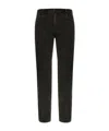 Emporio Armani Stretch-cotton Jeans In Black