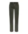 Emporio Armani Stretch-cotton Jeans In Black