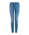 Emporio Armani Belt-loop Jeans In Blue