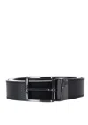 Emporio Armani Belt Man  Y4s195ylo8j-80741 Black In Nero Neri E Grigi