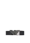 Emporio Armani Belt Man  Y4s270ylp4x-88001 Black In Black