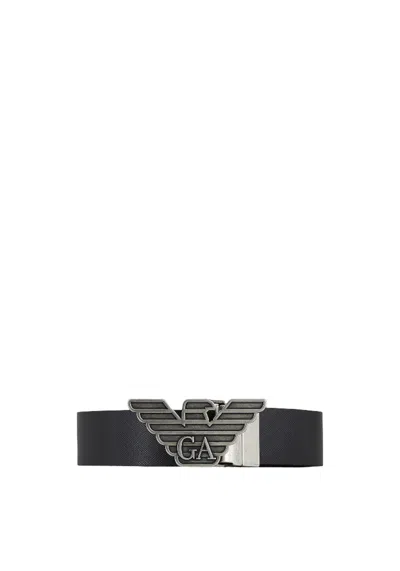 Emporio Armani Belt Man  Y4s270ylp4x-88001 Black