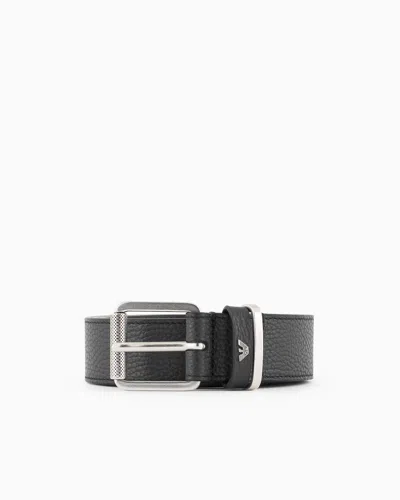 Emporio Armani Belts In Black