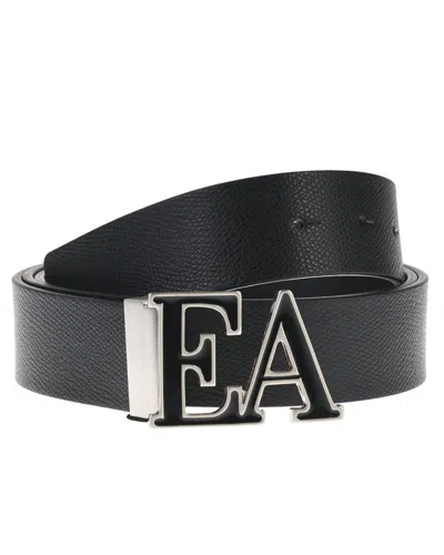 Emporio Armani Belts In Black