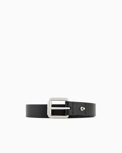 Emporio Armani Belts In Black