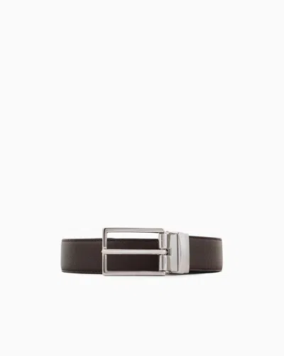 Emporio Armani Belts In Brown