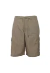 Emporio Armani Bermuda Man  Em000592af12336 Walnut In Brown