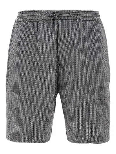Emporio Armani Bermuda Shorts In Gray