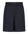 Emporio Armani Bermuda Shorts In Black