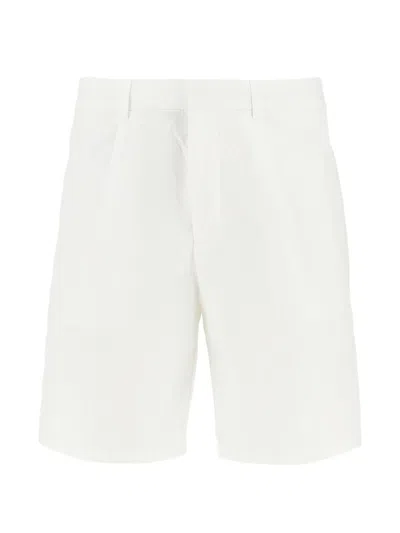 Emporio Armani Bermuda Shorts In White