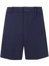 Emporio Armani Bermuda Trousers In Black