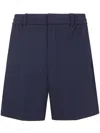 Emporio Armani Bermuda Trousers In Black