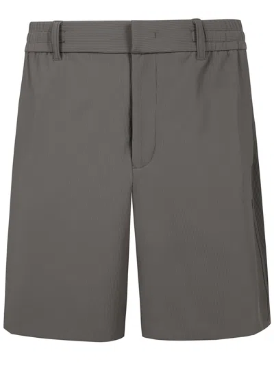Emporio Armani Bermuda Trousers Clothing In Brown