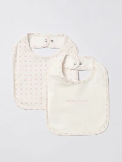 Emporio Armani Bib Kids  In Neutral