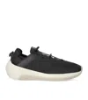 Emporio Armani Capsule Mesh Sneakers In Black