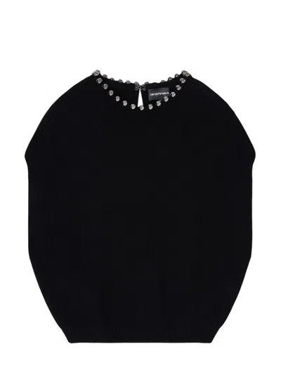 EMPORIO ARMANI EMPORIO ARMANI SWEATERS BLACK
