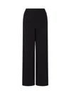 Emporio Armani Travel Essentials Capsule Collection Interlock Jersey Trousers In Black
