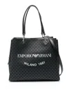 Emporio Armani Women's Logo Tote Bag In Black